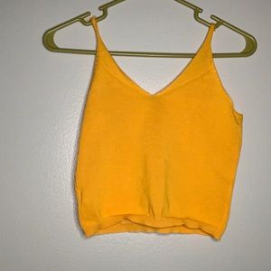 Goldfish Yellow Tank Top